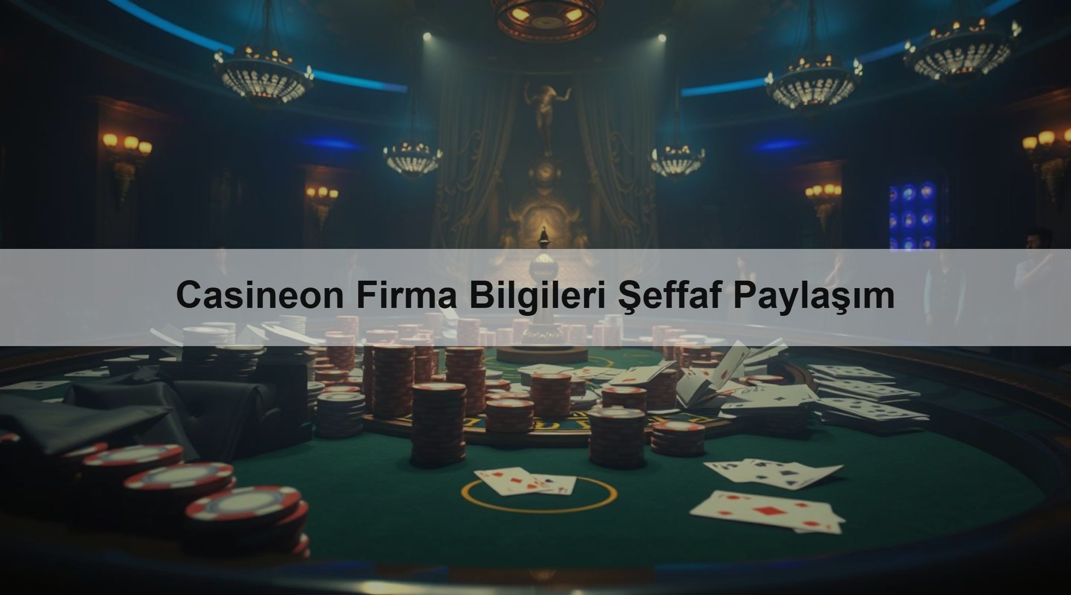 Casineon Firma Bilgileri Şeffaf Paylaşım